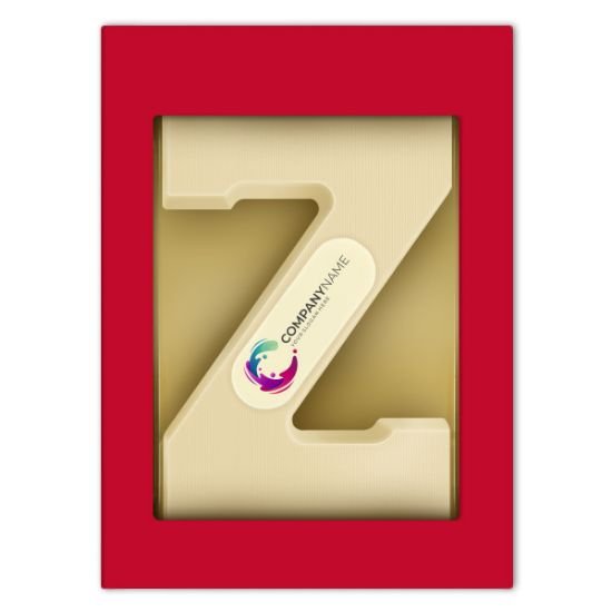 Chocoladeletter met logo Z