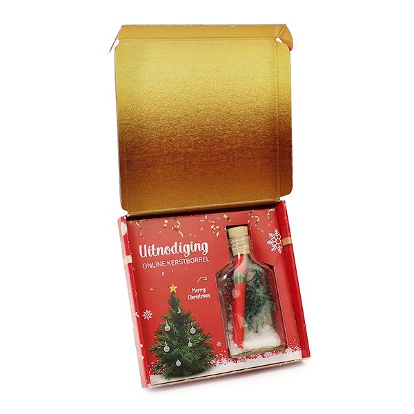Kerstverzenddoosje met online teamuitje - Geluk.com