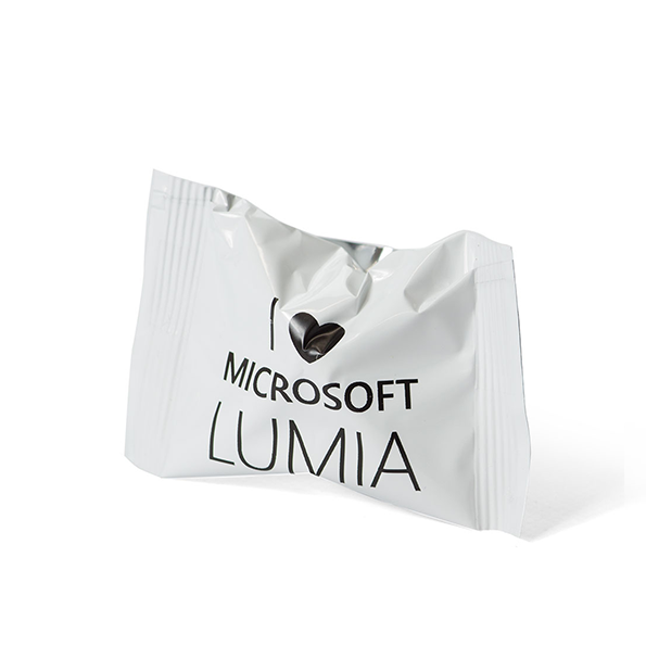 Fortune cookie met eigen folie opdruk - Microsoft Lumia