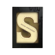 Eigen ontwerp letter S