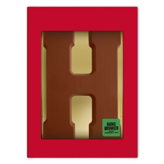 Chocoladeletter met logo Y