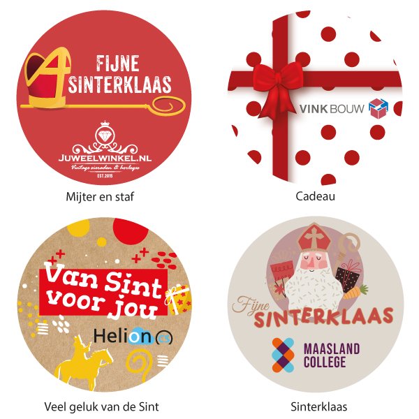 Sticker standaard ontwerp