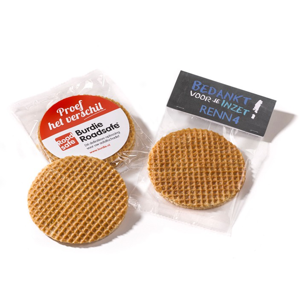 Stroopwafel in flowpack