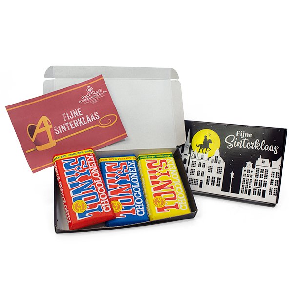 Trio van chocolade