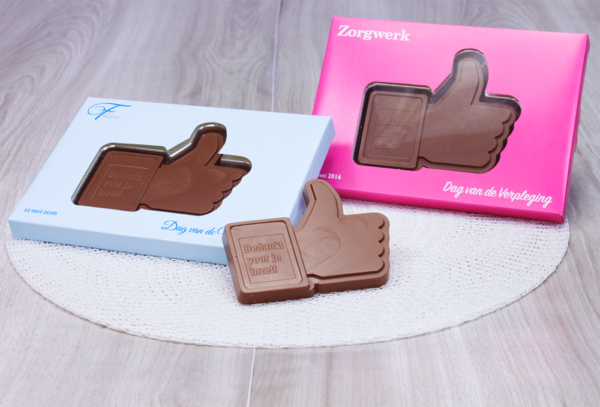 I Like You! Chocolade Like duim