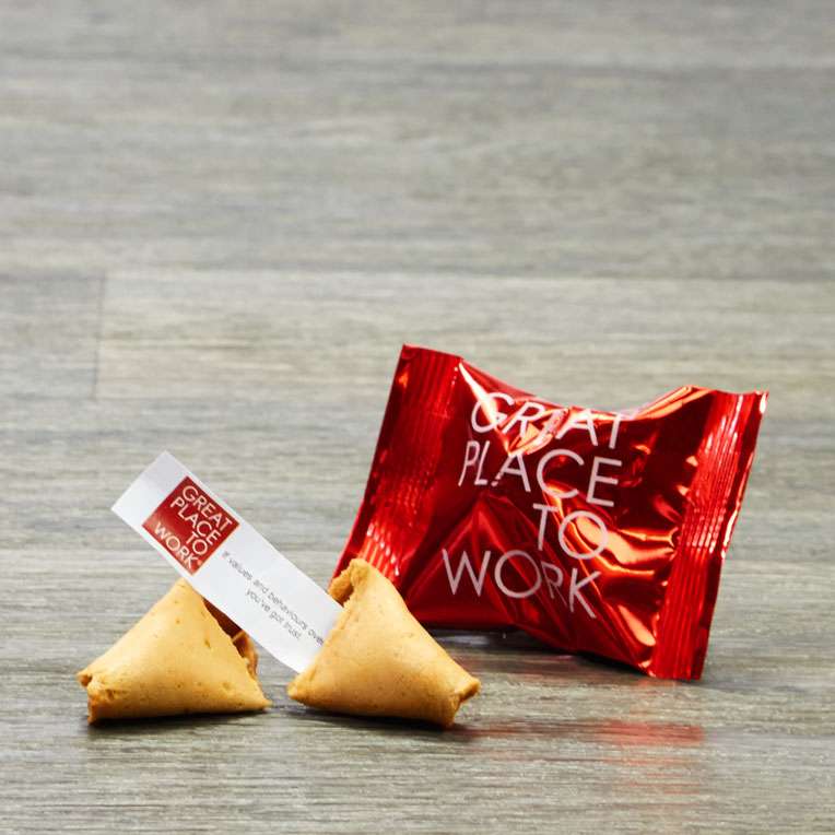 Great Place to Work! Fortune Cookies - Geluk.com