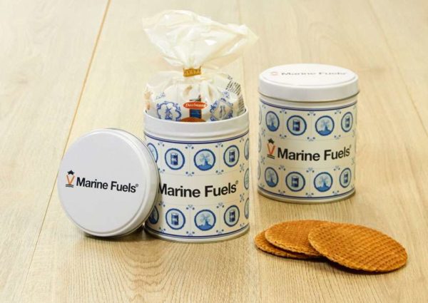 Oud Hollandse stroopwafels in blik