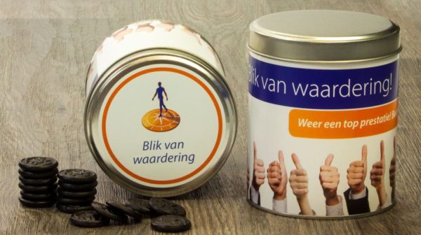 Een knipoog naar de financiële sector