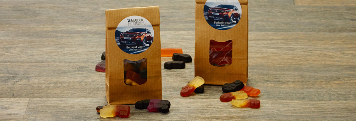 Mulder zakje autodrop