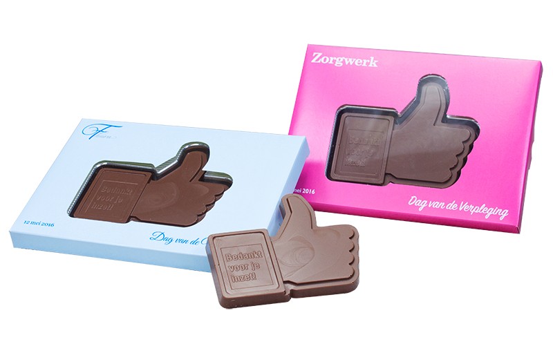 chocolade like duim