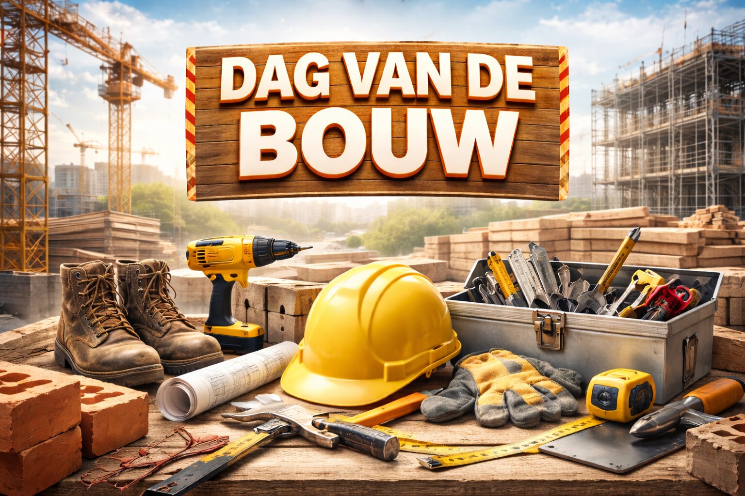 3 top giveaways voor Dag van de Bouw