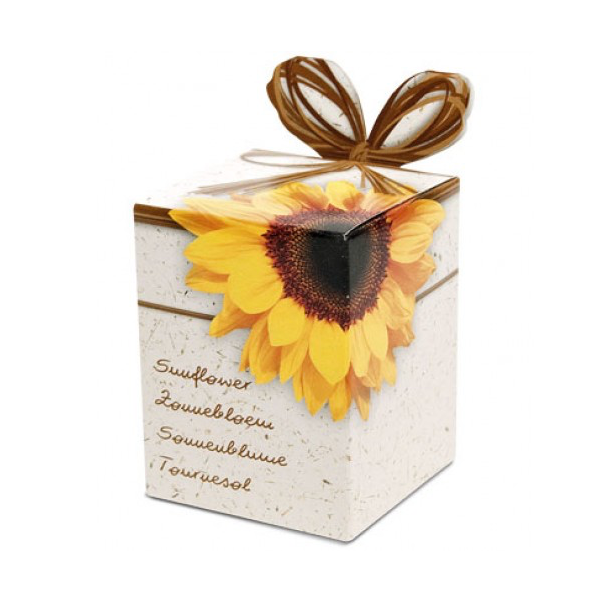 Zonnebloem geschenk voor vrijwillgers