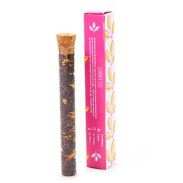 Zomer thee in geschenkverpakking