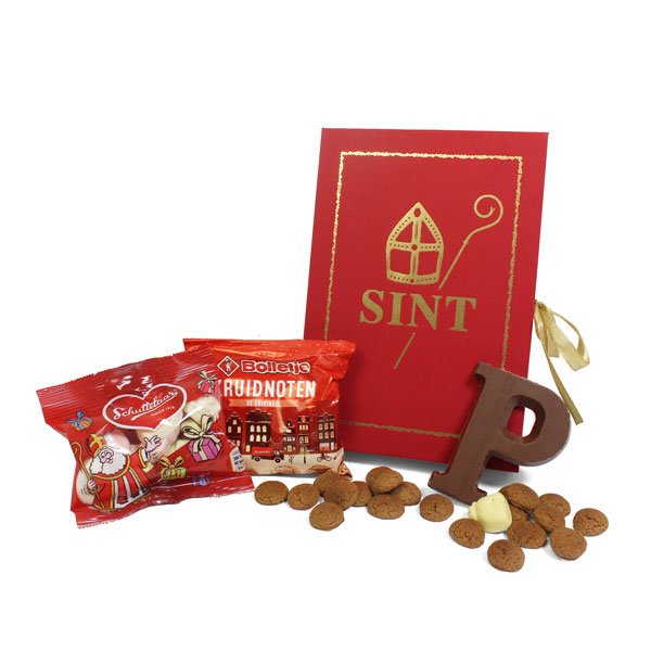 sinterklaasboek met lekkernijen