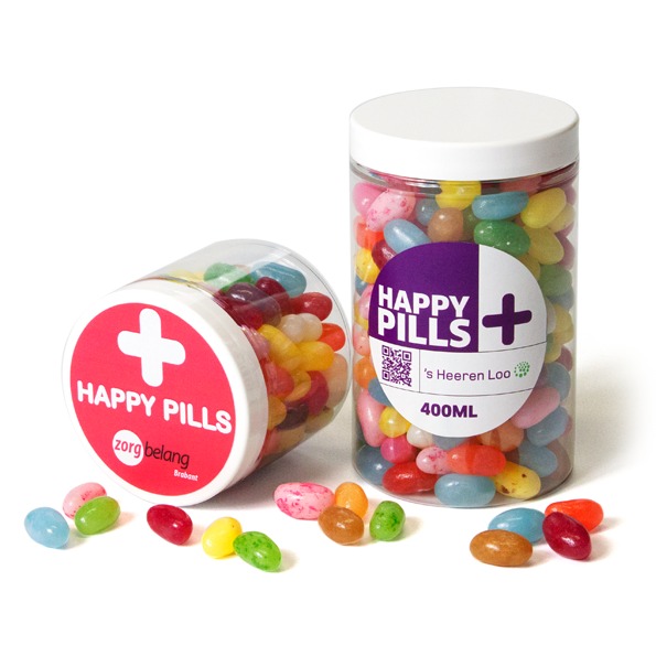 Happy pills - potje met jelly beans