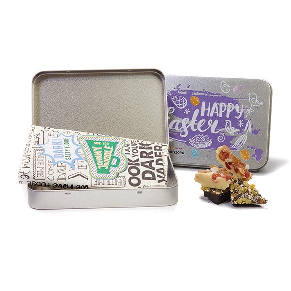 johnny doodle reep in paasgeschenkblik