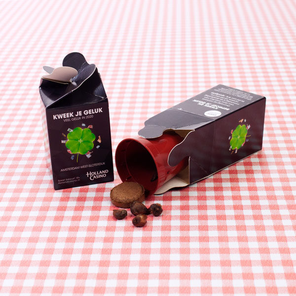 Klavertje vier kweeksetje voor Holland Casino